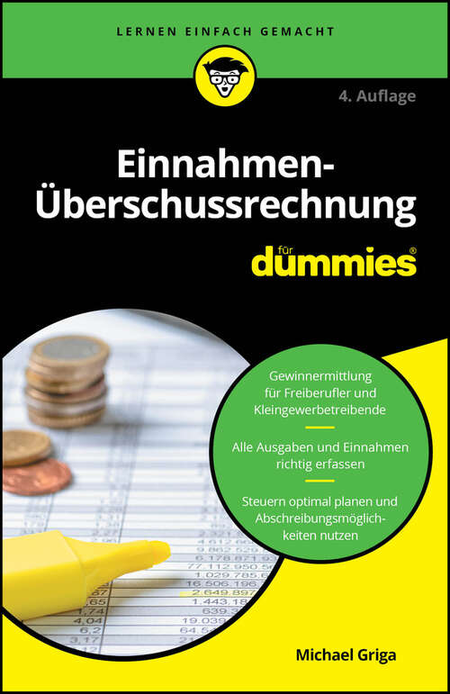 Book cover of Einnahmen-Überschussrechnung für Dummies (4. Auflage) (Für Dummies)