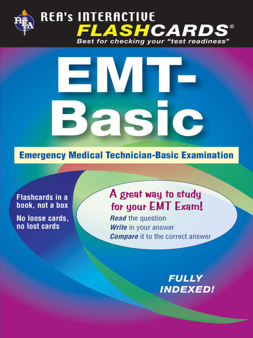 Book cover of EMT-Basic Flashcard Book (Emt Test Preparation Ser.)