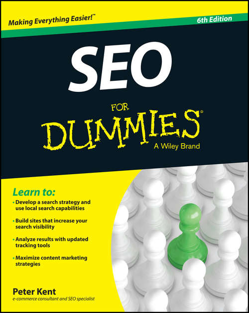 Book cover of SEO For Dummies
