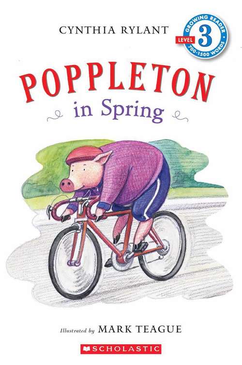 Book cover of Poppleton in Spring (Fountas & Pinnell LLI Blue #5)