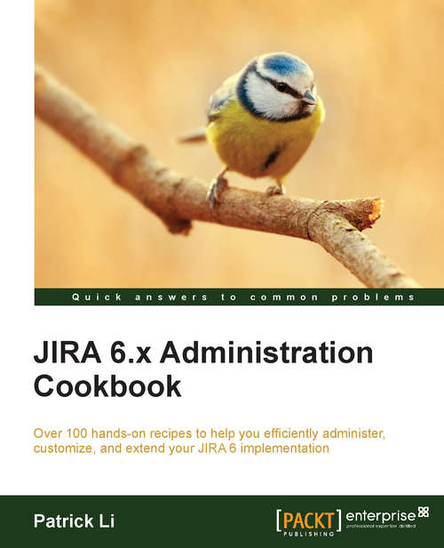 Book cover of JIRA 6.x Administration Cookbook