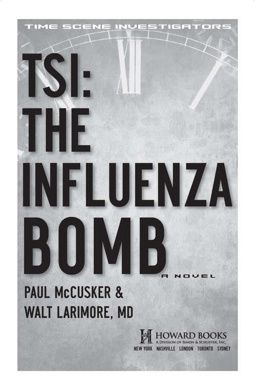 Book cover of The Influenza Bomb
