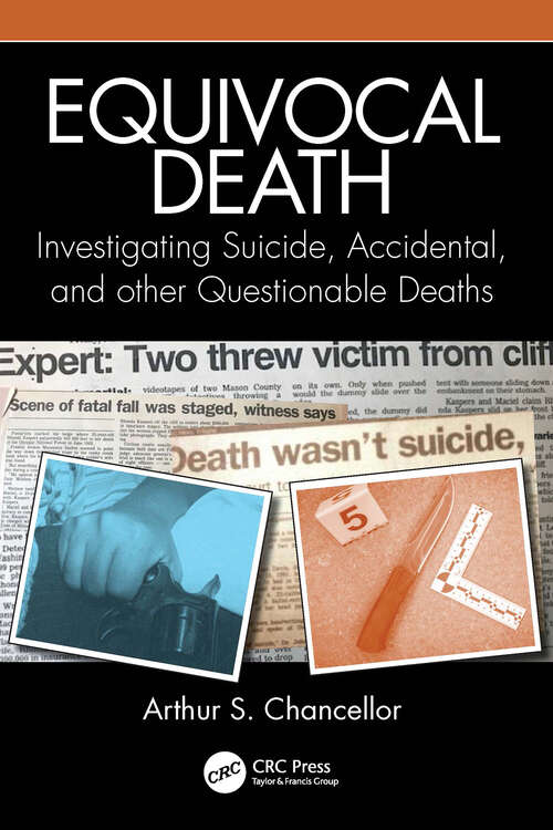 Book cover of Equivocal Death: Investigating Suicide, Accidental, and other Questionable Deaths (1)