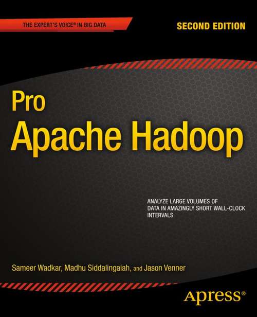 Book cover of Pro Apache Hadoop