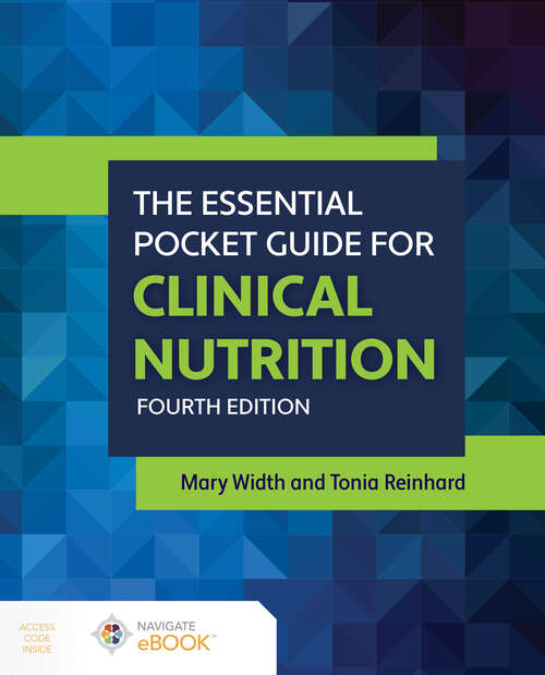 Book cover of The Essential Pocket Guide for Clinical Nutrition