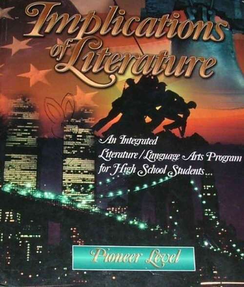 Book cover of Implications Of Literature: Pioneer Level