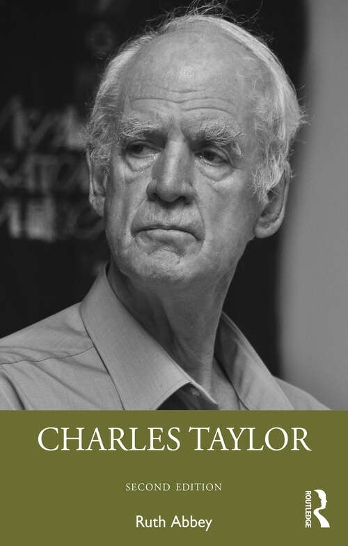 Book cover of Charles Taylor