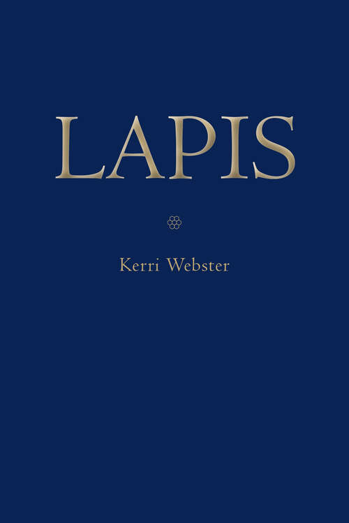 Book cover of Lapis (Wesleyan Poetry Series)