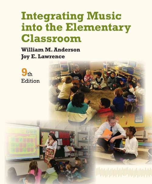 Book cover of Integrating Music into the Elementary Classroom