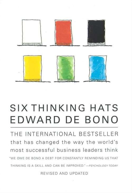 Book cover of Six Thinking Hats