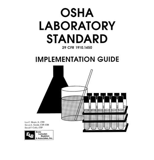 Book cover of Osha Laboratory Standard - Implementation Guide