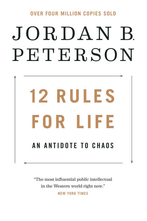 Book cover of 12 Rules for Life: An Antidote to Chaos
