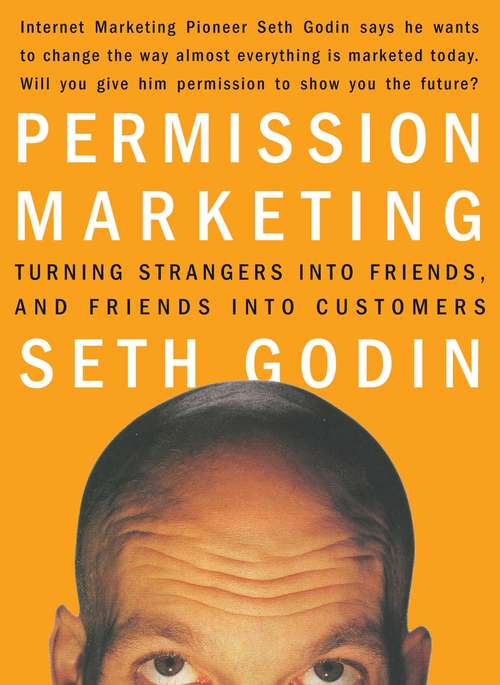 Book cover of Permission Marketing