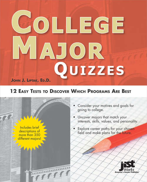 Book cover of College Major Quizzes