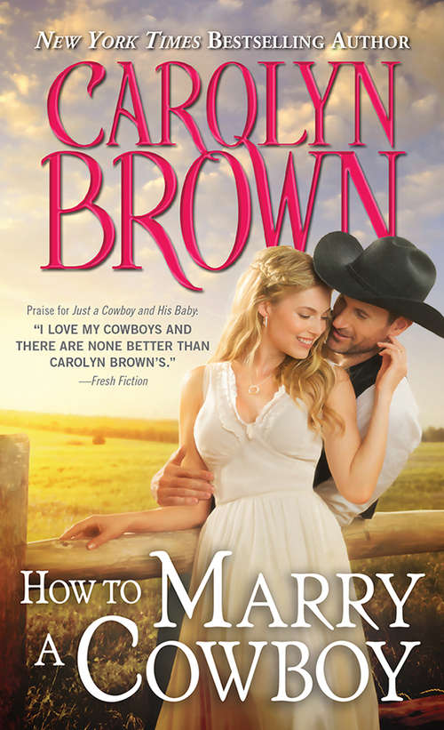 Book cover of How to Marry a Cowboy