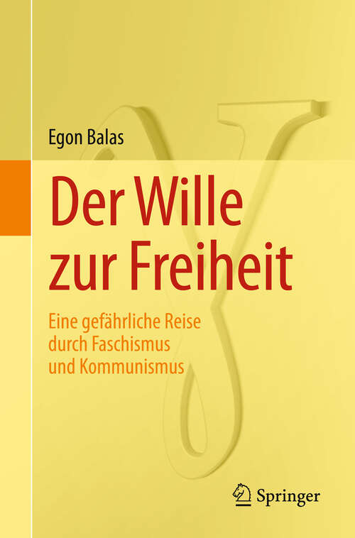 Book cover of Der Wille zur Freiheit