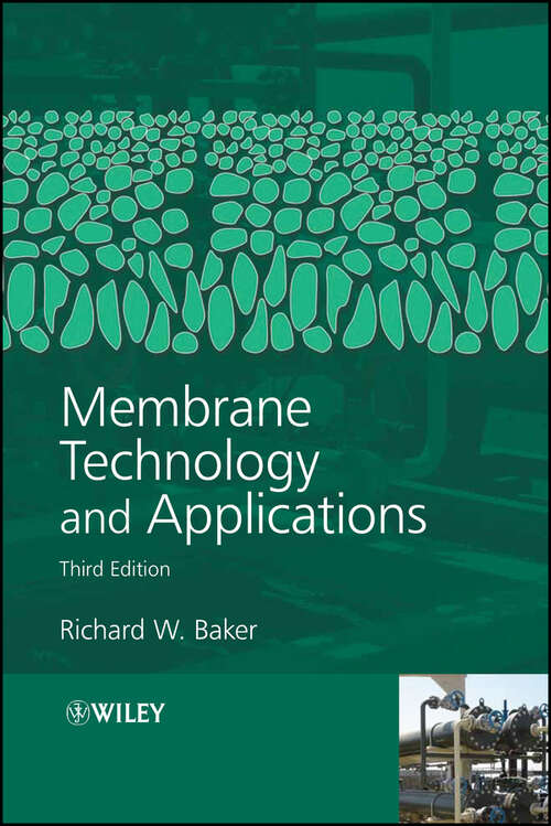 Book cover of Membrane Technology and Applications