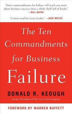 Book cover of The Ten Commandments for Business Failure