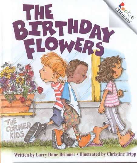 Book cover of The Birthday Flowers
