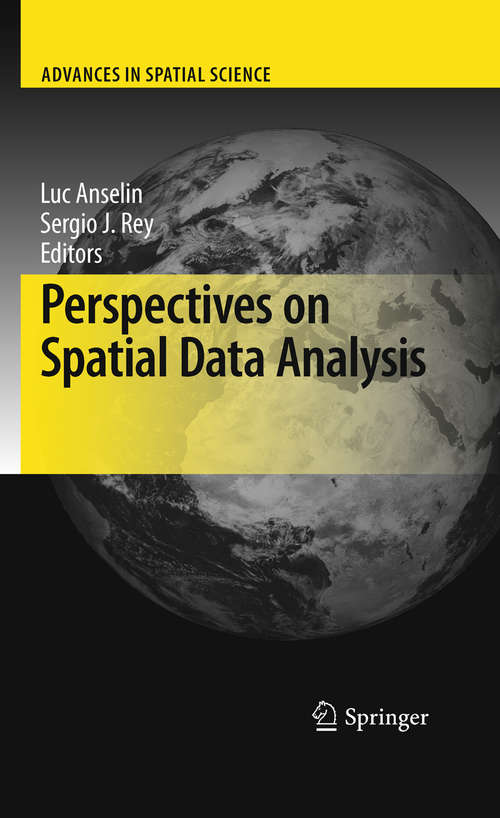 Book cover of Perspectives on Spatial Data Analysis
