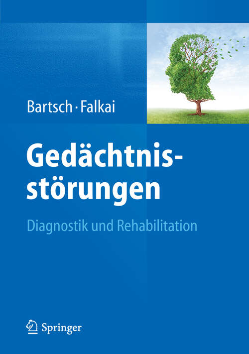 Book cover of Gedächtnisstörungen