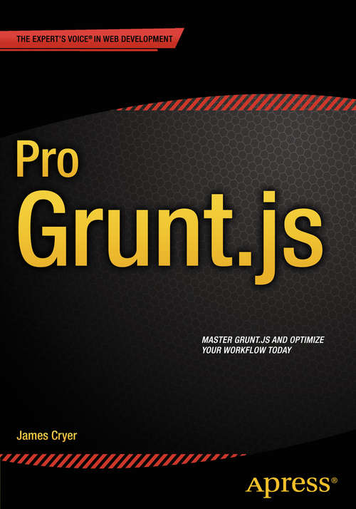 Book cover of Pro Grunt.js