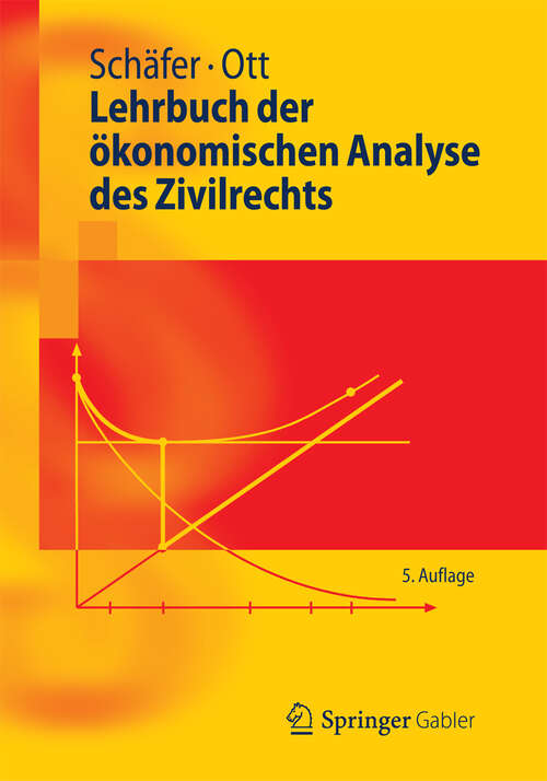 Book cover of Lehrbuch der ökonomischen Analyse des Zivilrechts