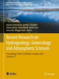 Recent Research on Hydrogeology, Geoecology and Atmospheric Sciences: Proceedings of the 1st MedGU, Istanbul 2021 (Volume 1) (Advances in Science, Technology & Innovation)