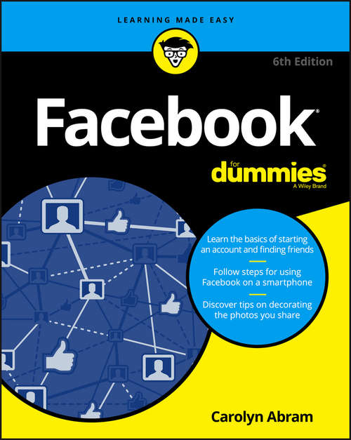 Book cover of Facebook For Dummies