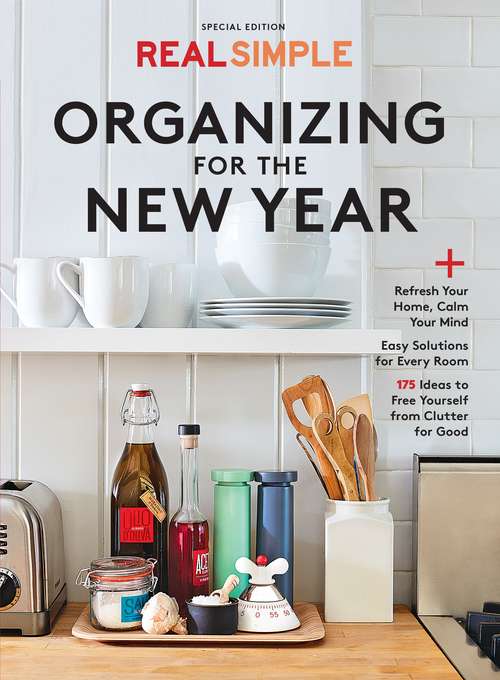 Book cover of Real Simple Organizing in the New Year