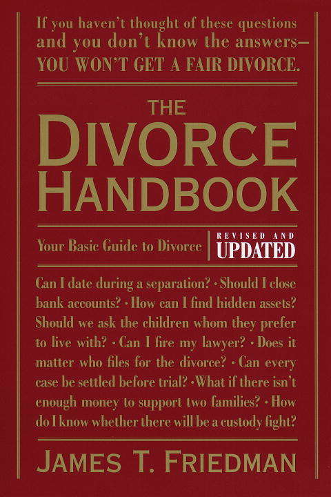Book cover of The Divorce Handbook