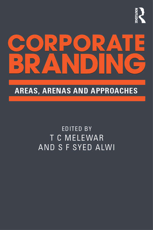 Book cover of Corporate Branding: Areas, arenas and approaches