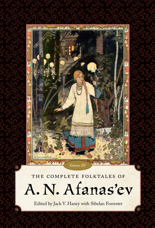 Book cover of The Complete Folktales of A. N. Afanas'ev, Volume III (EPUB Single)