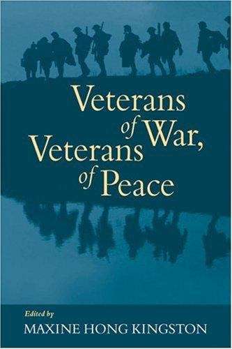 Book cover of Veterans of War, Veterans of Peace