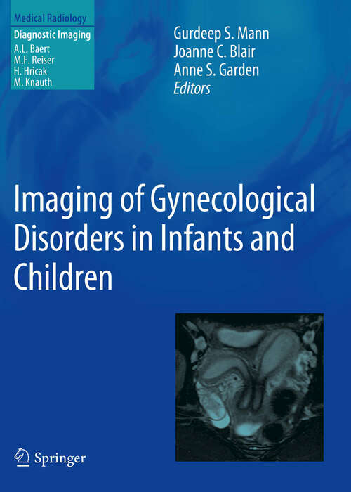 Book cover of Imaging of Gynecological Disorders in Infants and Children