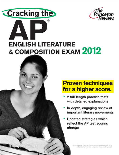 Book cover of Cracking the AP English Literature & Composition Exam, 2012 Edition