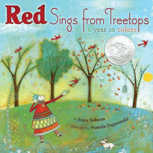 Book cover of Red Sings from Treetops: A Year in Colors
