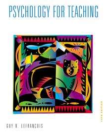 Book cover of Psychology For Teaching