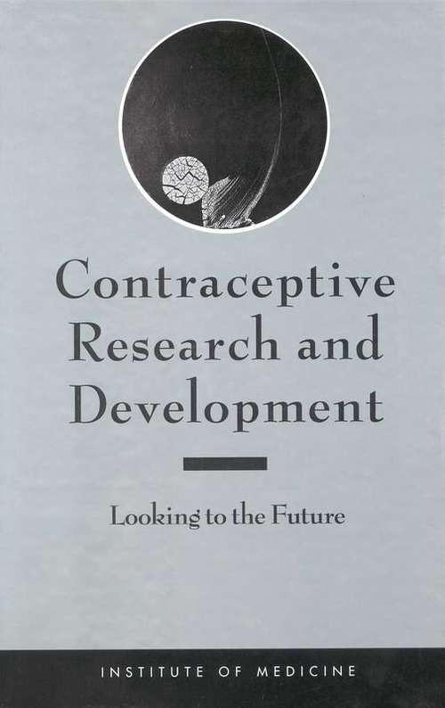 Book cover of Contraceptive Research and Development: Looking to the Future