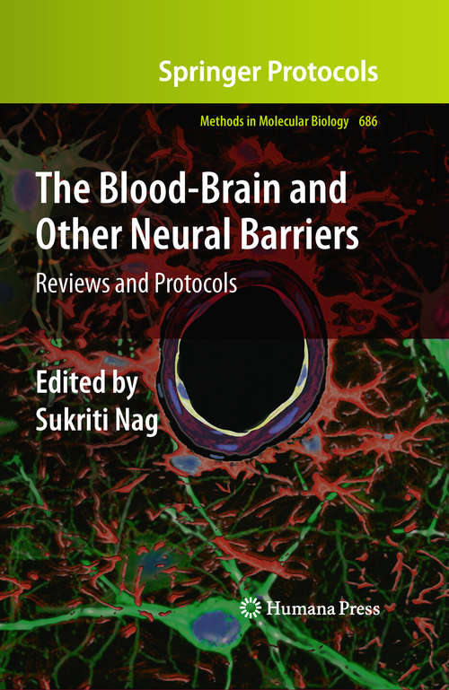 Book cover of The Blood-Brain and Other Neural Barriers