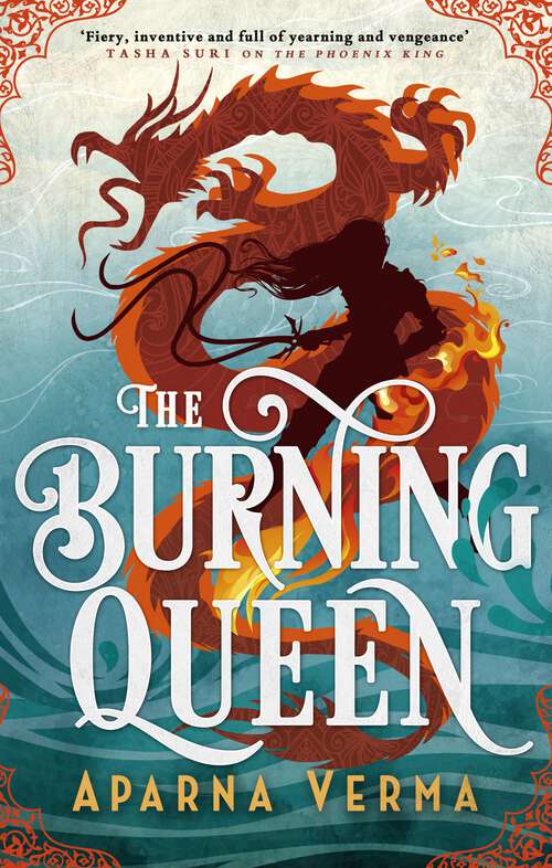 Book cover of The Burning Queen