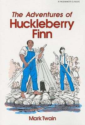 Book cover of The Adventures of Huckleberry Finn (abridged)