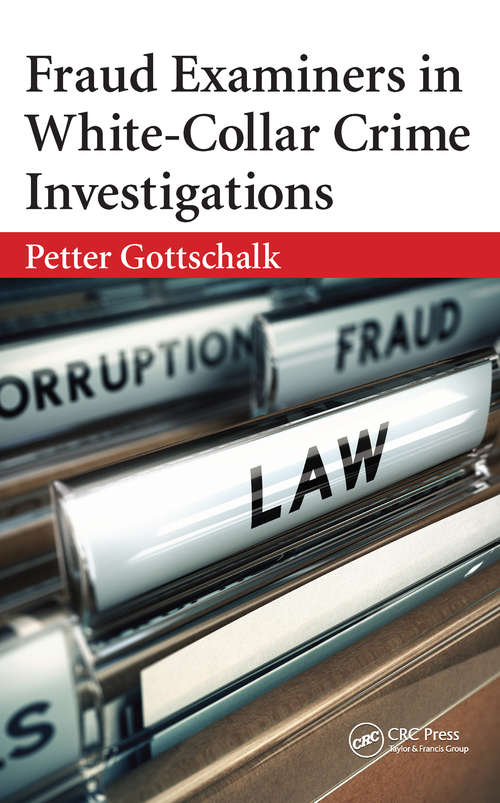 Book cover of Fraud Examiners in White-Collar Crime Investigations