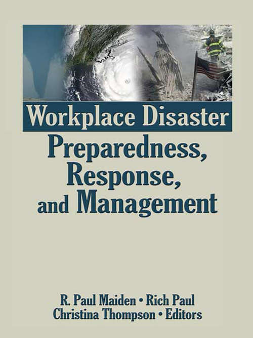 Workplace Disaster Preparedness, Response, and Management