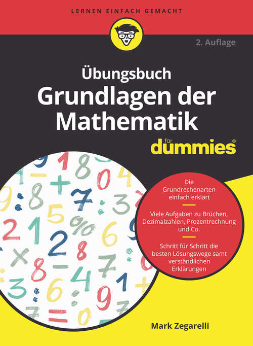 Book cover of Übungsbuch Grundlagen der Mathematik für Dummies (2. Auflage) (Für Dummies)