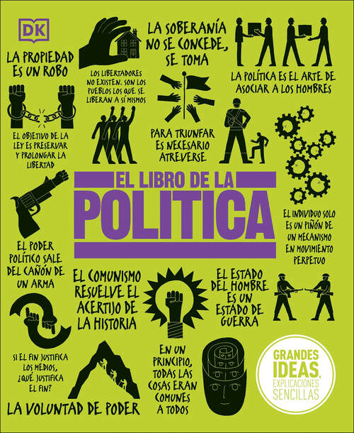 Book cover of El libro de la política (DK Big Ideas)