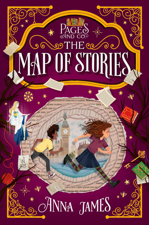 Book cover of Pages & Co.: The Map of Stories (Pages & Co. #3)