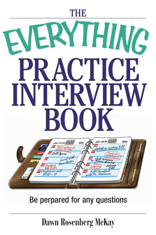 Book cover of The Everything Practice Interview Book