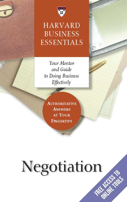 Book cover of Negotiation