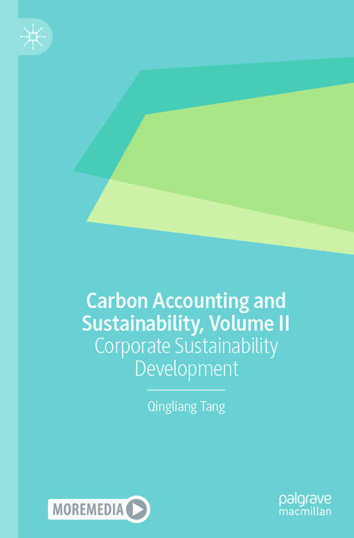 Book cover of Carbon Accounting and Sustainability, Volume II: Corporate Sustainability Development